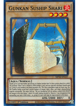 Gunkan Suship Shari - MP22-EN127 - Super Rare