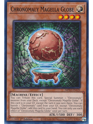 Chronomaly Magella Globe - MP22-EN129 - Common