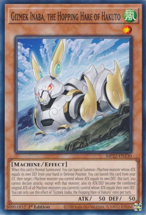Gizmek Inaba, the Hopping Hare of Hakuto - MP22-EN130 - Common 1