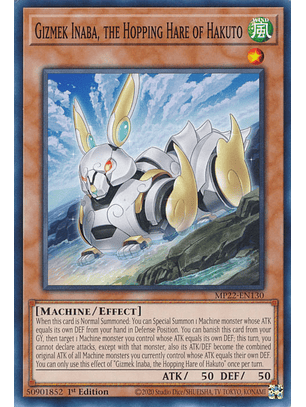 Gizmek Inaba, the Hopping Hare of Hakuto - MP22-EN130 - Common