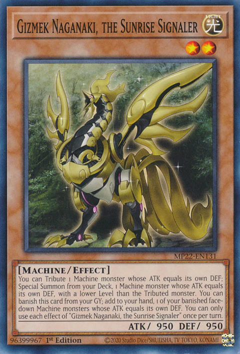 Gizmek Naganaki, the Sunrise Signaler - MP22-EN131 - Common