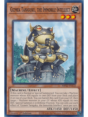 Gizmek Taniguku, the Immobile Intellect - MP22-EN132 - Common