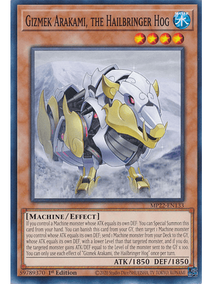 Gizmek Arakami, the Hailbringer Hog - MP22-EN133 - Common 