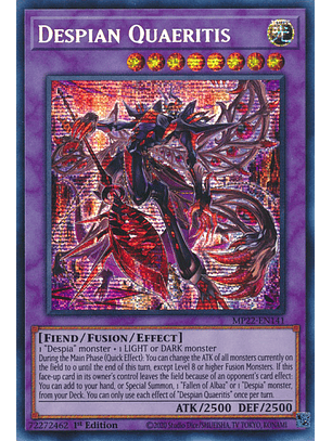 Despian Quaeritis - MP22-EN141 - Prismatic Secret Rare