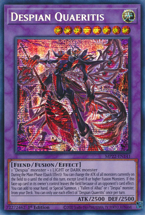 Despian Quaeritis - MP22-EN141 - Prismatic Secret Rare