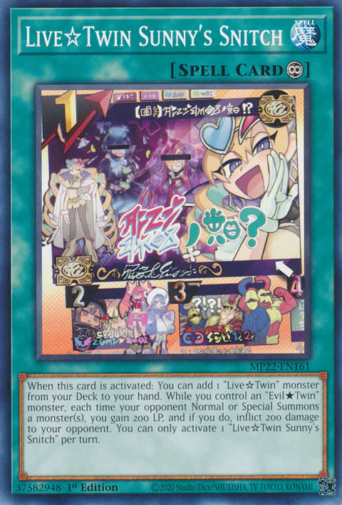 Live☆Twin Sunny's Snitch - MP22-EN161 - Common 