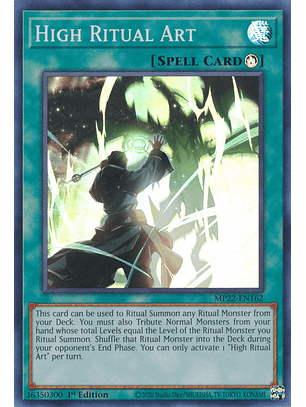 High Ritual Art - MP22-EN162 - Super Rare