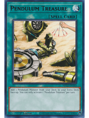 Pendulum Treasure - MP22-EN165 - Rare