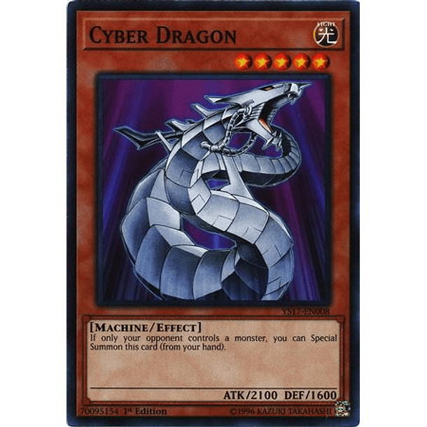 Cyber Dragon - YS17-EN008 - Common 