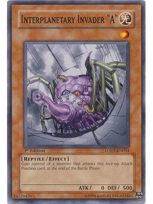 Interplanetary Invader 'A' - LODT-EN034 - Common