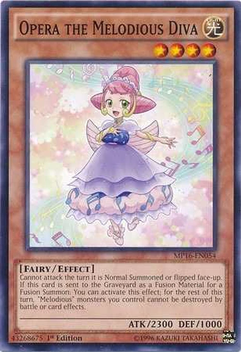 Opera the Melodious Diva - MP16-EN054 - Common