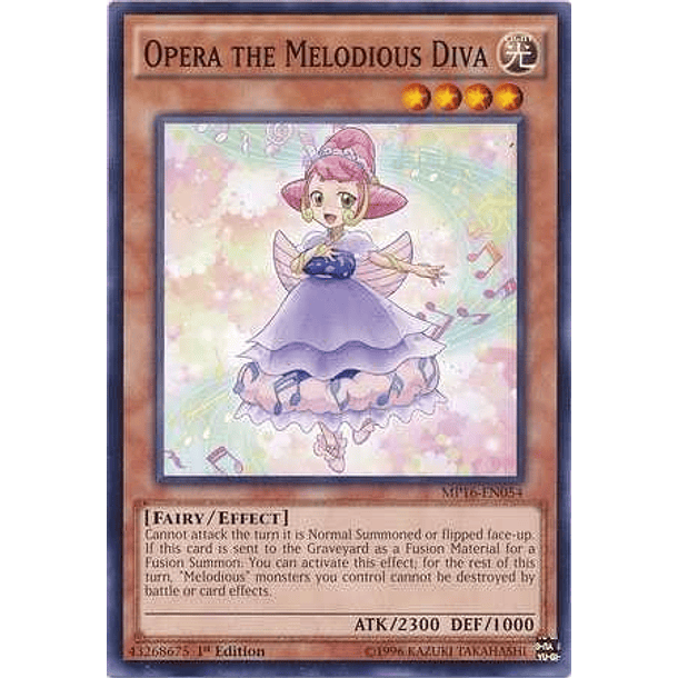 Opera the Melodious Diva - MP16-EN054 - Common