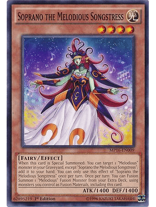 Soprano the Melodious Songstress - MP16-EN009 - Common 