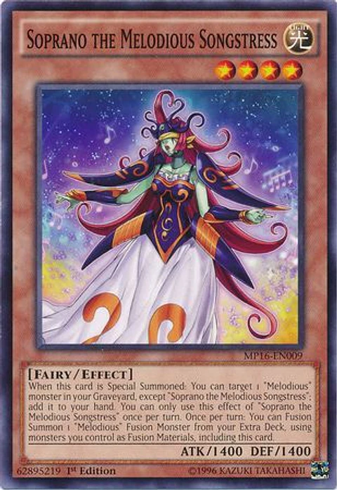 Soprano the Melodious Songstress - MP16-EN009 - Common 