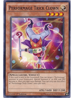 Performage Trick Clown - CORE-EN018 - Common