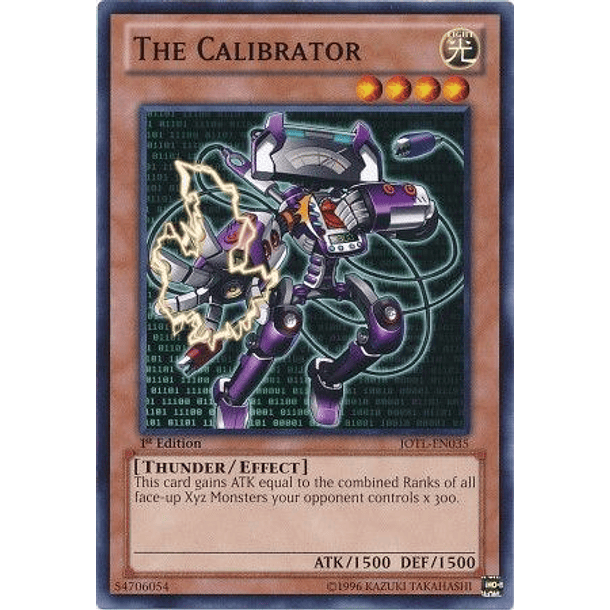 The Calibrator - JOTL-EN035 - Common