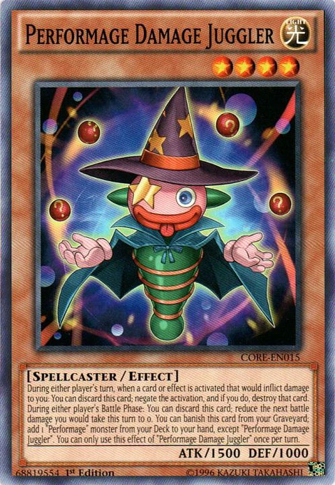 Performage Damage Juggler - CORE-EN015 - Common 
