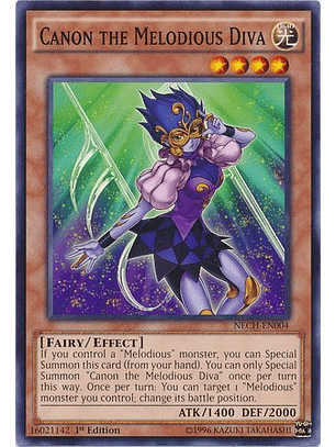Canon the Melodious Diva - NECH-EN004 - Common