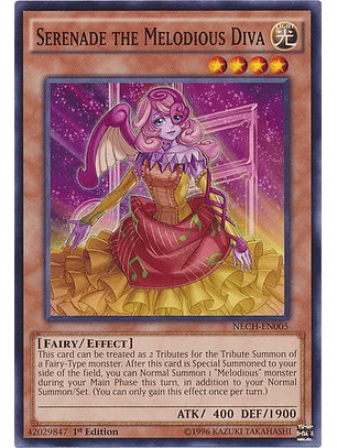 Serenade the Melodious Diva - NECH-EN005 - Common