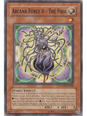 Arcana Force 0 - The Fool - LODT-EN008 - Common