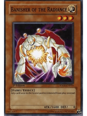 Banisher of the Radiance - SDDE-EN016 - Common (jugada)
