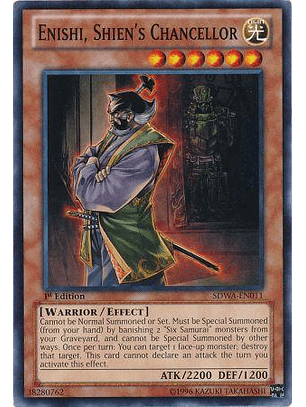 Enishi, Shien's Chancellor - SDWA-EN011 - Common