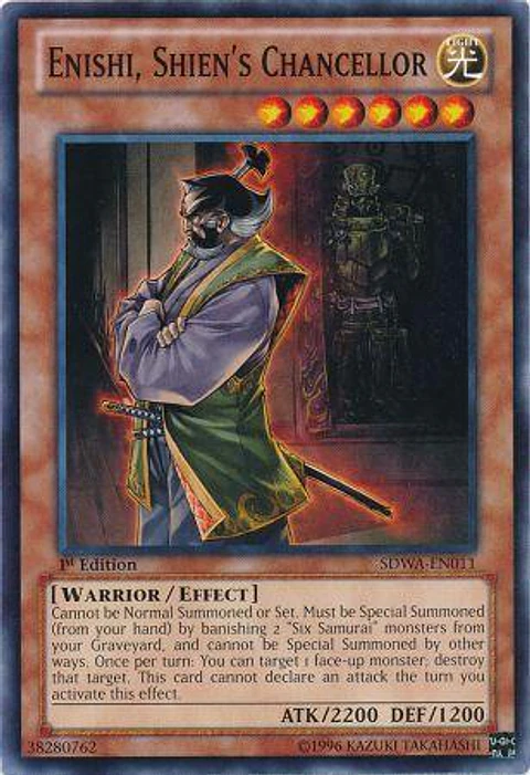 Enishi, Shien's Chancellor - SDWA-EN011 - Common