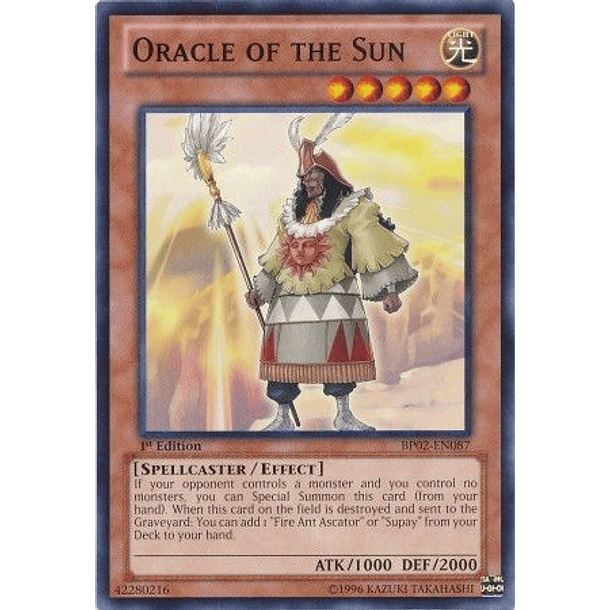 Oracle of the Sun - BP02-EN087 - Common