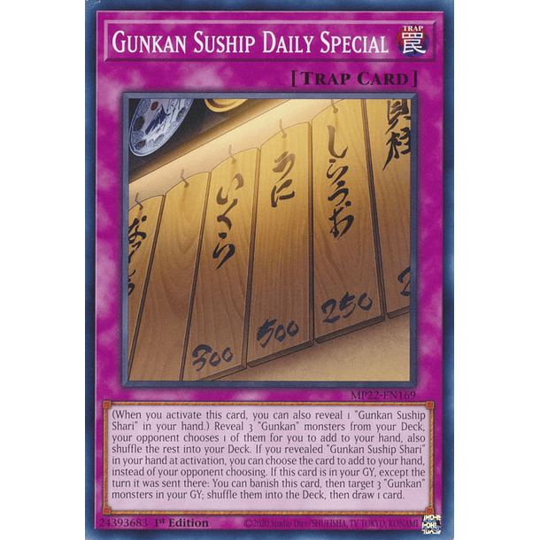 Gunkan Suship Daily Special - MP22-EN169 - Common