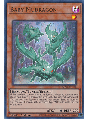 Baby Mudragon - MP22-EN172 - Ultra Rare