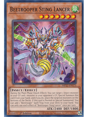 Beetrooper Sting Lancer - MP22-EN175 - Common