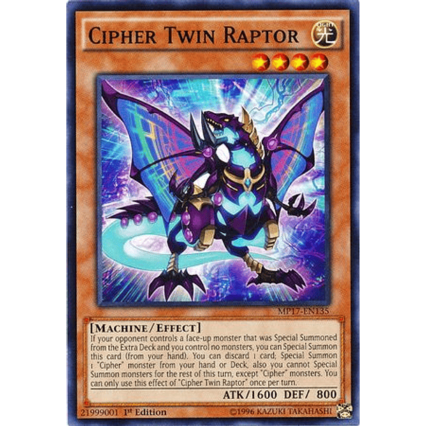Cipher Twin Raptor - MP17-EN135 - Common