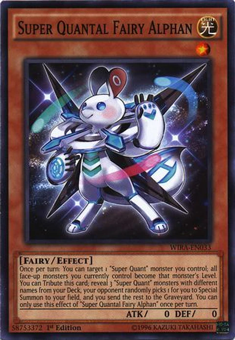 Super Quantal Fairy Alphan - WIRA-EN033 - Common 