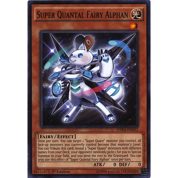 Super Quantal Fairy Alphan - WIRA-EN033 - Common 