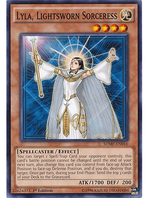 Lyla, Lightsworn Sorceress - SDMP-EN016 - Common 