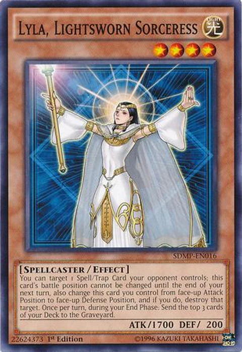 Lyla, Lightsworn Sorceress - SDMP-EN016 - Common 