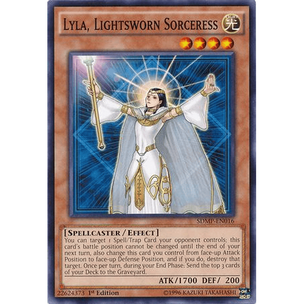 Lyla, Lightsworn Sorceress - SDMP-EN016 - Common 
