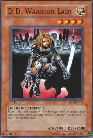 D.D. Warrior Lady - SD5-EN011 - Common 1