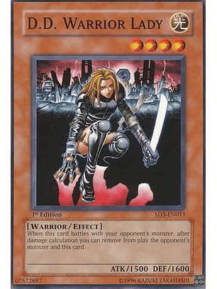 D.D. Warrior Lady - SD5-EN011 - Common