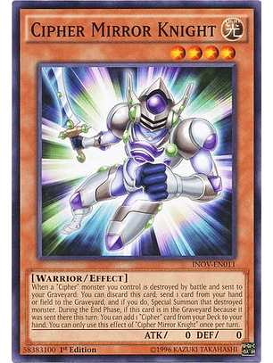 Cipher Mirror Knight - INOV-EN011 - Common 