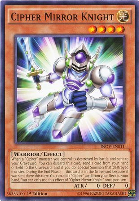 Cipher Mirror Knight - INOV-EN011 - Common 