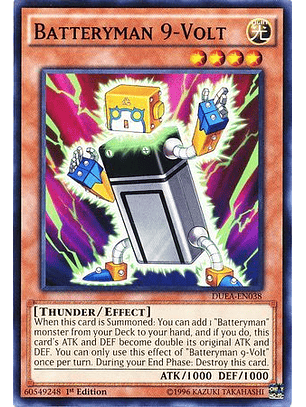 Batteryman 9-Volt - DUEA-EN038 - Common 