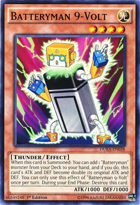 Batteryman 9-Volt - DUEA-EN038 - Common 