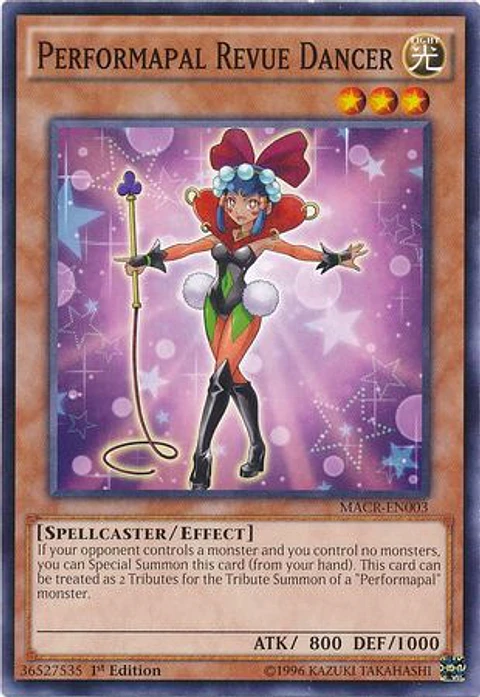 Performapal Revue Dancer - MACR-EN003 - Common