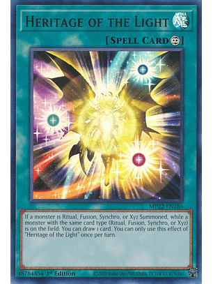 Heritage of the Light - MP22-EN186 - Ultra Rare