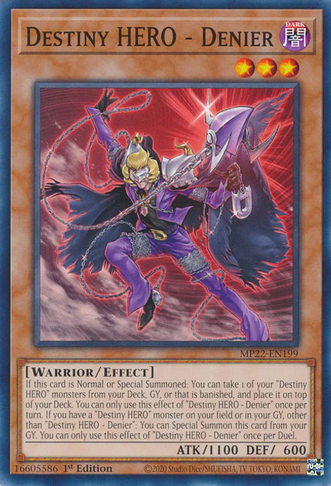 Destiny HERO - Denier - MP22-EN199 - Common