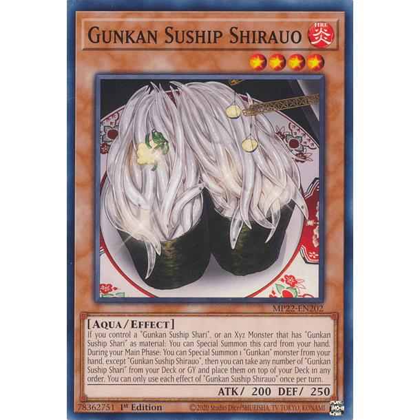 Gunkan Suship Shirauo - MP22-EN202 - Common