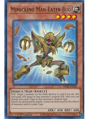 Mimicking Man-Eater Bug - MP22-EN204 - Ultra Rare