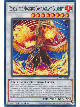 Zoroa, the Magistus Conflagrant Calamity - MP22-EN212 - Common