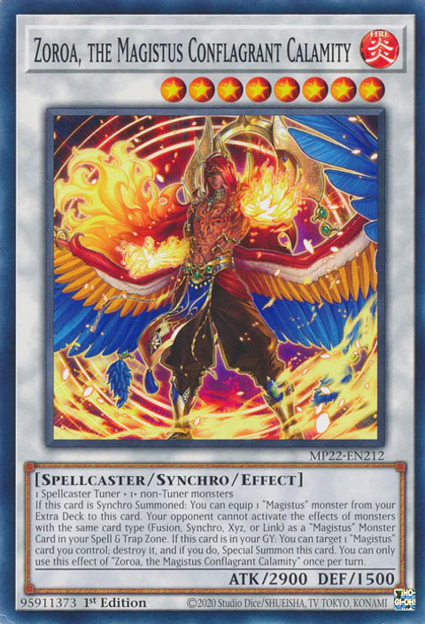 Zoroa, the Magistus Conflagrant Calamity - MP22-EN212 - Common